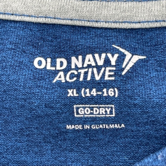 Old Navy Active Kids Go Dry Graphic T-Shirt Sz XL - Picture 5 of 6